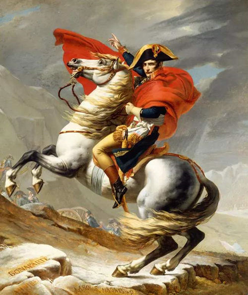 《拿破侖越過阿爾卑斯山》